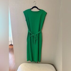 Velvet by Graham & Spencer Kenny Acid Green Midi Dress